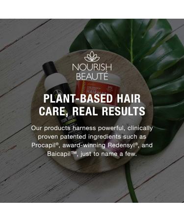 Nourish Beaute Hair Mask for Hair Loss and Deep Conditioning - Hydrating and Promotes Regrowth 8 Oz - Buy Online on GoSupps.com