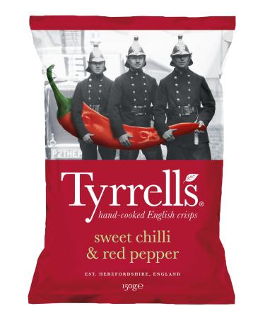 Tyrrells Sweet Chilli & Red Pepper 150g Sweet Chili 150 g (1 pack)