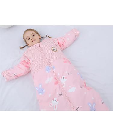 Chilsuessy Winter Sleeping Bag 2.5 Tog - Pink Rabbit 150cm/6-9 Years - Buy Online on GoSupps.com