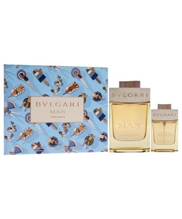 Bvlgari Man Terrae Essence by Bvlgari for Men - 2 Pc Gift Set 3.4oz EDP Spray 0.5oz EDP Spray - Buy Online on GoSupps.com