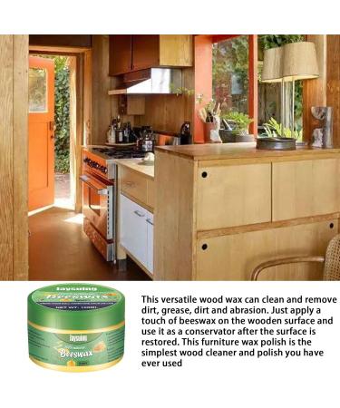 Beeswax Furniture Polish - Natural Beeswax Furniture Polish for Wood Multipurpose Beewax Wood Finish Cleaner for Doors Coffee Table Cabinet Furniture Care/v - Buy Online on GoSupps.com