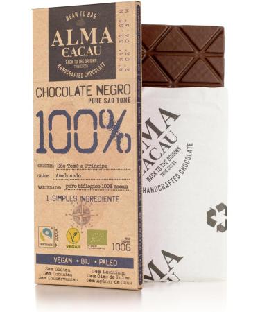 Dharma Foods Origens 100 Cacao Chocolate Bar 100 g Vegan and Paleo Suitable Product from S o Tom and Pr ncipe Without cane sugar or palm oil - Buy Online on GoSupps.com