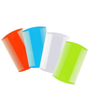 Upain 5-Piece Lice Comb Set | Double-Sided Nissenkamm & Metal Teeth for Cats Dogs & Humans | Extra Fine Flea Comb to Remove Nits and Shed Hair - Buy Online on GoSupps.com