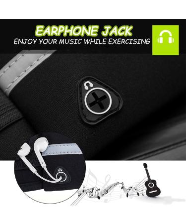 Buy KASESSS 2 Pack Adjustable Running Belt - Reflective Jogging Bag with Headphone Jack & Water Bottle Holder for Running Hiking Cycling - International Shipping Available - Buy Online on GoSupps.com