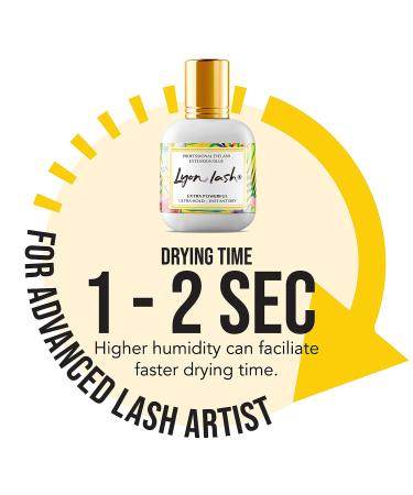 10ml Lyon Lash Performance Glue | Fast Dry Time, Long Retention | Professional Grade Eyelash Extension Adhesive - Buy Online on GoSupps.com