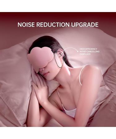 3D Sleep Mask with Light Blocking - Adjustable Night Mask for Maximum Comfort - Pink - Buy Online on GoSupps.com