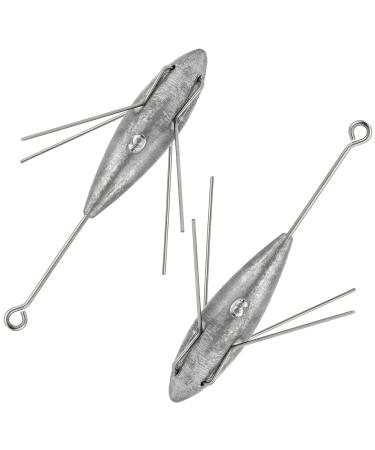 Dr.Fish 5 Pack Spider Surf Fishing Weight Sputnik Sinker 1oz-8oz Saltwater  Surf Fishing Sinker Beach Casting Sea Fishing Bottom Holder 3oz-5 Pack