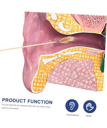 Beatifufu 5 Sets Ear Wax Cleaning Tools Kit with Ergonomic Handles Earwax Removal Supplies Practical Ear Care Accessories for Household Travel Use - Buy Online on GoSupps.com