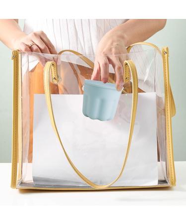 Buy Multi-Functional Makeup Brush Cleaner Cup - Safe PP TPR Cleaning Bowl with Drying Rack (Blue) for Effective Brush Care & Hygiene - Buy Online on GoSupps.com