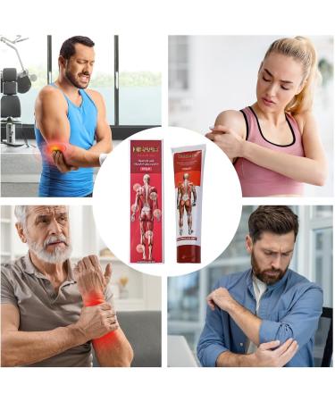 Muscle relief cream supports postworkout recovery 50 g fast absorbing muscle gel joint relief massage balm fast absorbing formula for back neck shoulders knees legs - Buy Online on GoSupps.com