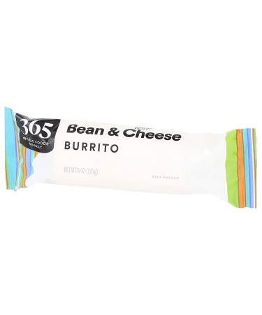 Whole Foods Market 365 Burrito Bean Cheese 6oz - Delicious and Convenient - Buy Online on GoSupps.com