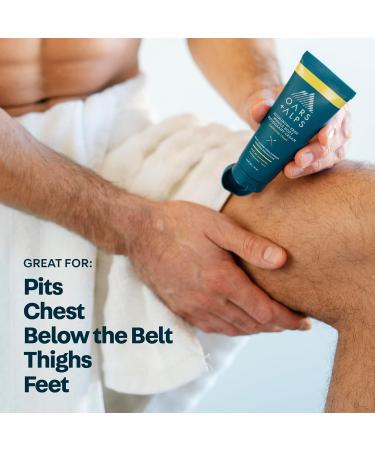 Oars + Alps Whole Body Deodorant Cream For Men - Multi-Action Odor Defense - Aluminum Free Baking Soda Free Anti-Chafe - 2.5 Ounce Tube - California Coast - Buy Online on GoSupps.com