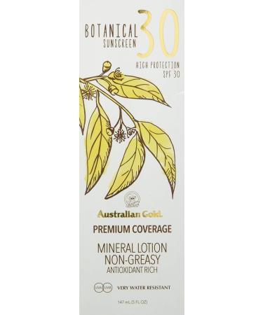 Australian Gold SPF 30 Botanical Lotion 147ml - Best Sunscreen for Healthy Skin | International Shipping Available - Buy Online on GoSupps.com