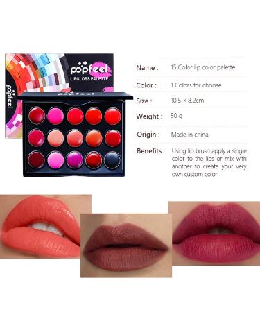 Roseflower 27PC Make-up Set - Portable Multifunctional Cosmetic Kit for Women & Girls | Eyeshadow Palette Foundation Lip Gloss & Concealer - Buy Online on GoSupps.com