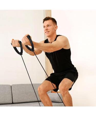 BESPORTBLE Fitness Pull Rope Resistance Bands - Arm Strength Trainer Waist Belt for Men & Women Ideal for Home Workouts & Exercise Equipment - Buy Online on GoSupps.com