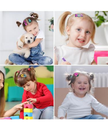 130-Piece Hair Accessories Set for Girls & Babies | Cute Animal Hair Clips Ties & Gums - Buy Online on GoSupps.com
