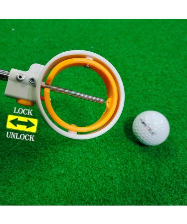 TRUE 12/15/18ft Aluminum Alloy Golf Ball Retriever for Water Telescopic with Spring Release Head - Golf Accessories for Men and Women - Buy Online on GoSupps.com