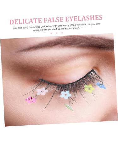 minkissy 3 Pairs Fake Eyelashes False Lashes Natural Looking Eyelashes Makeup Eyelashes Colored Eyelashes Individual Lashes Colored Lash Extensions Lash Clusters Curly Imitation Extend - Buy Online on GoSupps.com