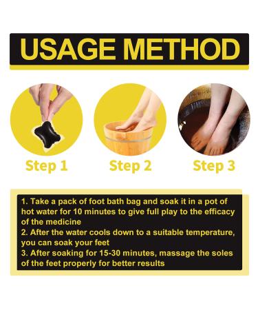 Herbal Detox Foot Soak Beads - Body Cleansing & Shaping Treatment (2 Packs/10 PCS) - Buy Online on GoSupps.com