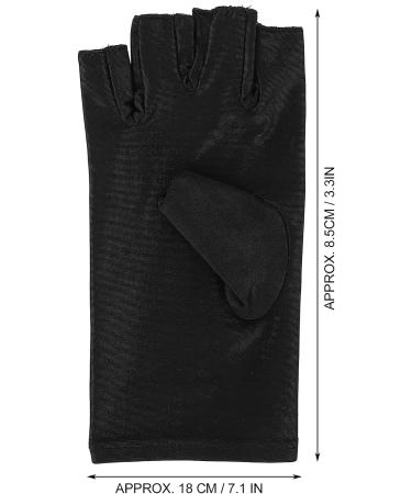 Dioche UV Glove for Nail Lamp - Professional Anti UV Manicure Tool for Nail Art - Black - Buy Online on GoSupps.com