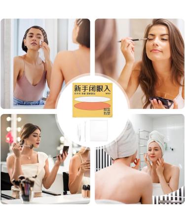 Eyelid Tape for Hooded Eyes Invisible Long-lasting Double Sided Eyelid Tape Invisible - Professional Droopy Eyelid Solution Comfortable Eye Lid Contour Stickers for Natural Look - Buy Online on GoSupps.com