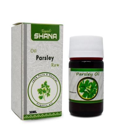 Shana Parsley Oil Pure & Natural Cold Pressed Concentrated Crude Perfect Fresh For Food Cooking Body Herbal Herbals Herb Herbs Kosher Halal (1 Pack 1.01 oz / 30 ml)
