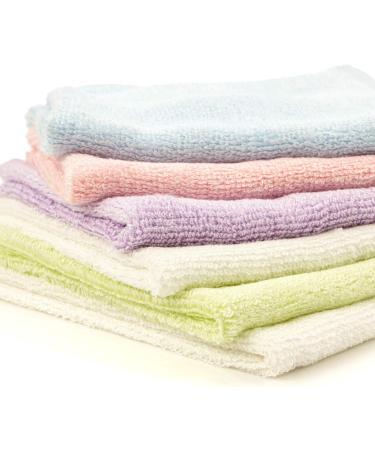 Ultra Soft 6pc Baby Wash Cloths | Velvet Micro-Fibre Wipes 20x20cm - Buy Online on GoSupps.com
