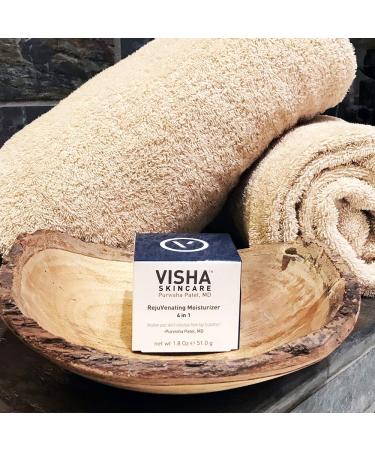 Visha Skincare RejuVenating Moisturizer - Anti-Aging Emollient Cream | Reduce Wrinkles & Improve Elasticity | 1.8 oz - Buy Online on GoSupps.com