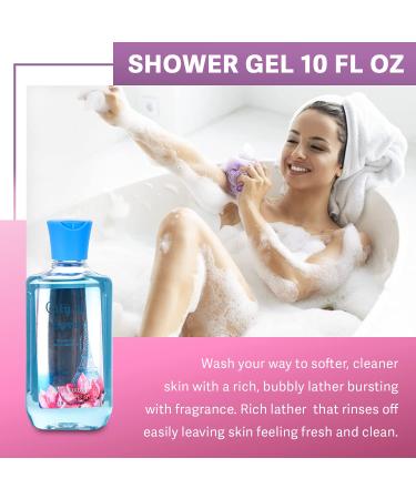 City of Love Bath & Body Care Gift Set - Luxurious Home Spa Set with Body Lotion Shower Gel & Fragrance Mist - Buy Online on GoSupps.com