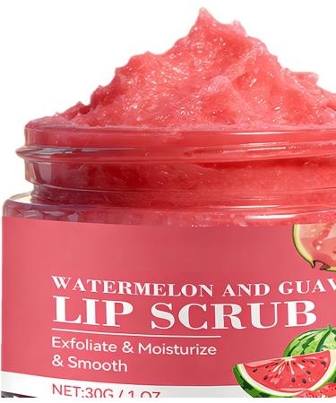  Jingmiger Brightening Exfoliating Lip Scrub - 30g Exfoliating Balm | Scented Brightening Moisturizing Lip Scrub | for Women's Daily Care Routine Makeup Preparation - Buy Online on GoSupps.com