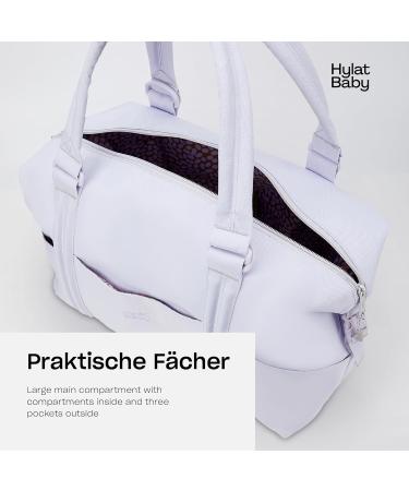 Hylat Baby Diaper Bag for Moms - Lightweight & Versatile Carrying Bag in Light Purple | Best International Shipping - Buy Online on GoSupps.com