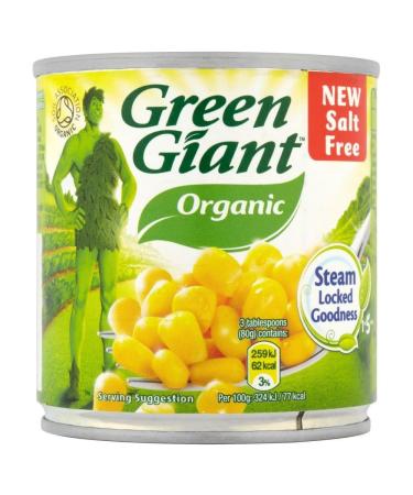 Green Giant Green Giant Organic Corn without Salt (150g) - Pack of 6