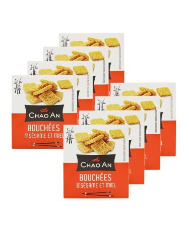 Lot 8x Sesame honey bites - Box 130g