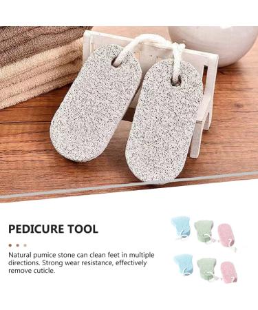 Shop Lurrose 6-Piece Pedicure Tool Set - Pumice Stone & Callus Remover for Smooth Dry Skin Heels & Elbows - Ideal for At-Home Foot Care - Buy Online on GoSupps.com