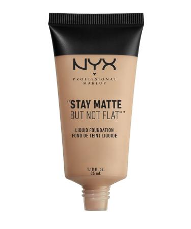 NYX Stay Matte But Not Flat Liquid Foundation Soft Beige 1.18oz - Long Lasting Makeup for Flawless Finish - Buy Online on GoSupps.com