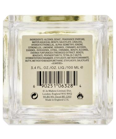 Jo Malone Honeysuckle & Davana Cologne Spray Perfume 3.4 ounce / 100 milliliter Originally Unboxed 3.38 Fl Oz (Pack of 1) - Buy Online on GoSupps.com