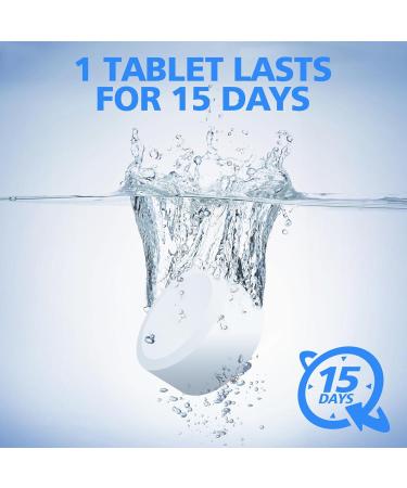 USKICH Toilet Bowl Cleaner Tablets - 20 Pack | Automatic Bleach Cleaners for Tough Stains & Deodorizing - Buy Online on GoSupps.com