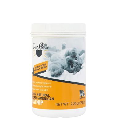 Our Pets Catnip Premium High Potency Organic Cat Nip, Naturally Grown & Packaged in The USA. Safe for Cats of All Ages. Use On Cat Scratchers, Toys, Teasers, & More 2.25 oz. Jar - Buy Online on GoSupps.com