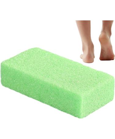 Heavy Duty Callus Remover Pumice Feet Scrubber Reusable Foot Stone Dry and Hard Skin Scraper Heel File Smoother Equipment Convenient Bathroom Equipments Spa Tools Green - Buy Online on GoSupps.com