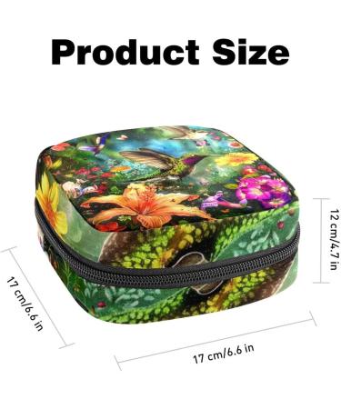 MUOOUM Cat Silhouette Storage Bag for Women's Bandages & Menstruation Cups - Portable & Stylish in Color 7 - Buy Online on GoSupps.com