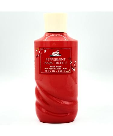 Bath & Body Works Peppermint Bark Truffle 4-Piece Gift Set | Includes: Fine Fragrance Mist Body Wash Ultimate Hydration Body Cream and Snowy Peach Berry Hand Cream - Buy Online on GoSupps.com