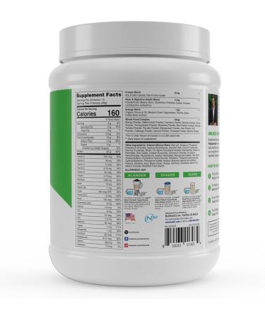 Lean1 Plant Based Protein Powder Meal Replacement Vanilla Flavor Clean Protein 15 Serving Plant Vanilla 27.36 Ounce (Pack of 1) - Buy Online on GoSupps.com