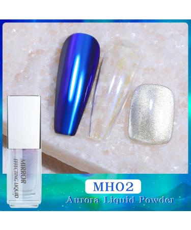 CAOQAO New Nail Beauty Liquid Powder Powder Nonfading Powder Liquid Powder Fairy Powder Manicure 5ml Gel Base Coat And Top Coat (B One Size) 1 count (Pack of 1) B - Buy Online on GoSupps.com