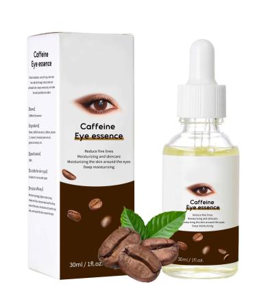 Caffeine Eye Serum Eye Serum for Puffy Eyes Eye Cream for Dark Circles and Puffy Eyes Eye Puffiness Reducer with Vitamin C Under Eye Firming Serum Anti Aging&Deep Hydration Eye Bags Remover Men&Women