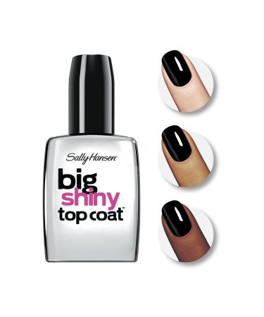Sally Hansen Big Shiny Top Coat 41056 - 0.4 Fl Oz | Long-Lasting Nail Treatment - Buy Online on GoSupps.com