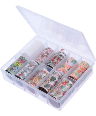 10 Sheets Christmas Nail Art Stickers Decorative Stickers Santa Stickers Xmas Nail Stickers Snowflake Nail Art Stickers Christmas Tree Nail Stickers Nail Decals Halloween Filler - Buy Online on GoSupps.com