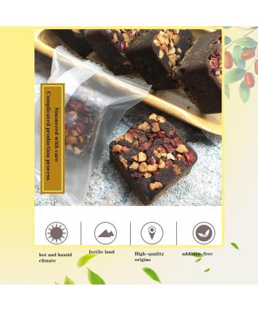 Dark Brown Sugar Ginger Jujube Tea 14.2oz/400g Combination of Black Sugar Cube Red Dates Shredded Ginger Ancient Method Handmade No Added For Women Tea Warming Tea - Buy Online on GoSupps.com