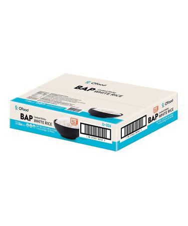 Chung Jung One O'Food BAP Instant Cooked Sticky White Rice 12-Pack - Microwavable & Gluten-Free - Buy Online on GoSupps.com