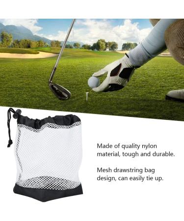 Yosoo Health Gear Golf Ball Bag | Nylon Mesh Drawstring Pouch for 36 Balls | Storage Bag with Cord Lock Closure | Ideal for Golf, Tennis, Gym, and Shower - Buy Online on GoSupps.com