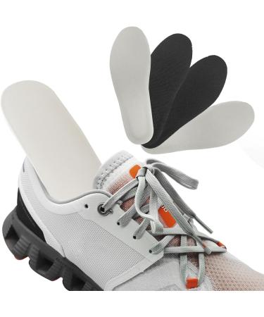Shoe Insoles for On Cloud Men's Shoes - Comfort PVC Inserts Lightweight Cushion & Shock Absorbing (Black US Men 9.5 - EU 43 - Buy Online on GoSupps.com